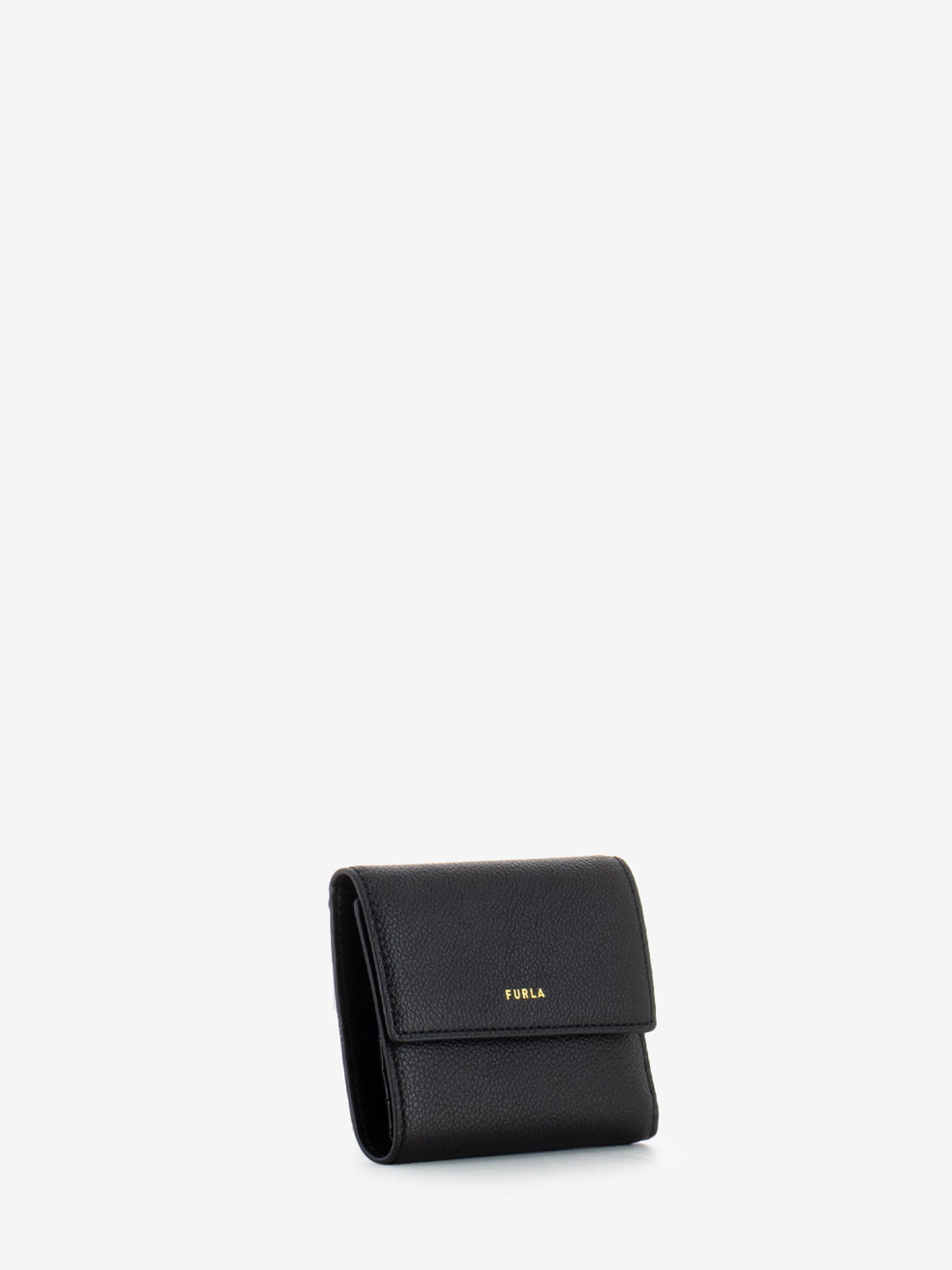 Goccia M Compact Wallet Black