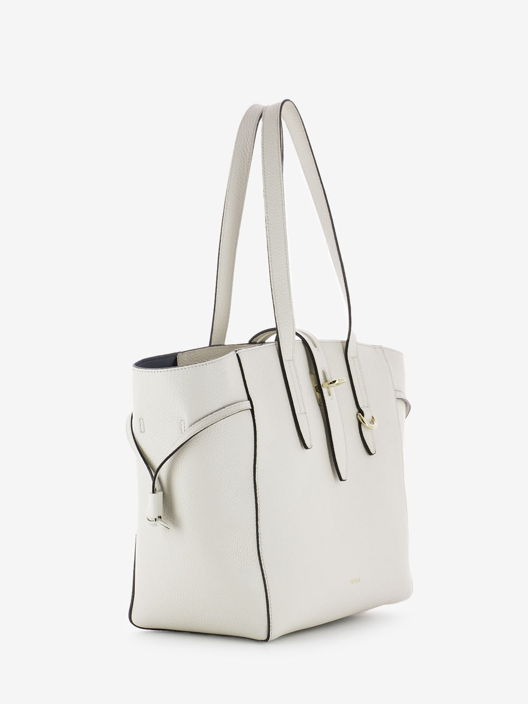 Black Marshmallow Leather Shopper