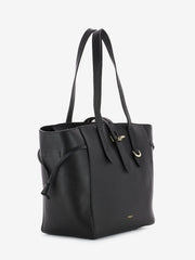 FURLA - Shopper nera in pelle martellata