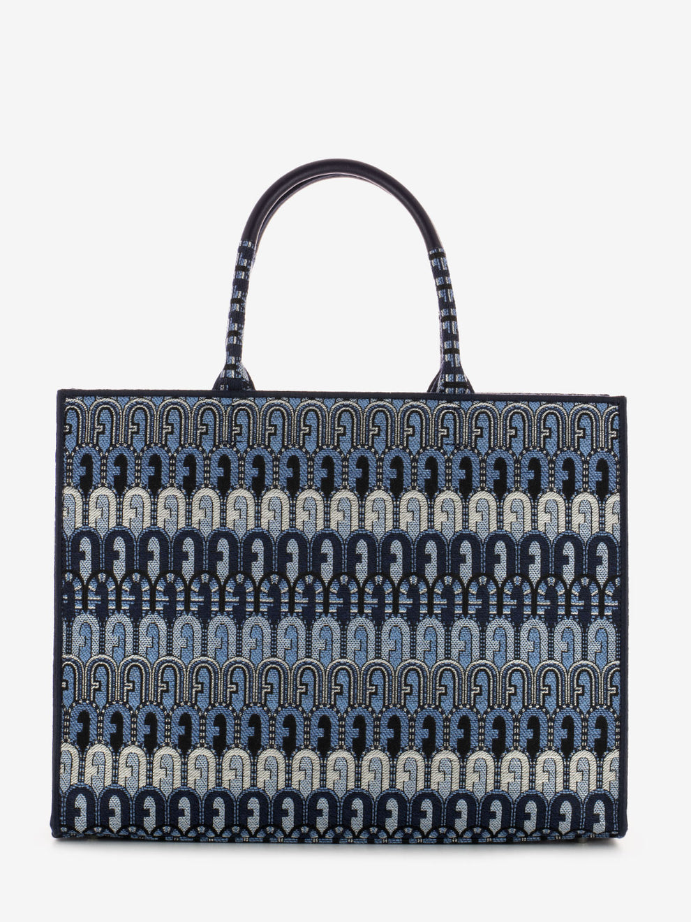 Shopper Opportunity large ethnic bow blue denim