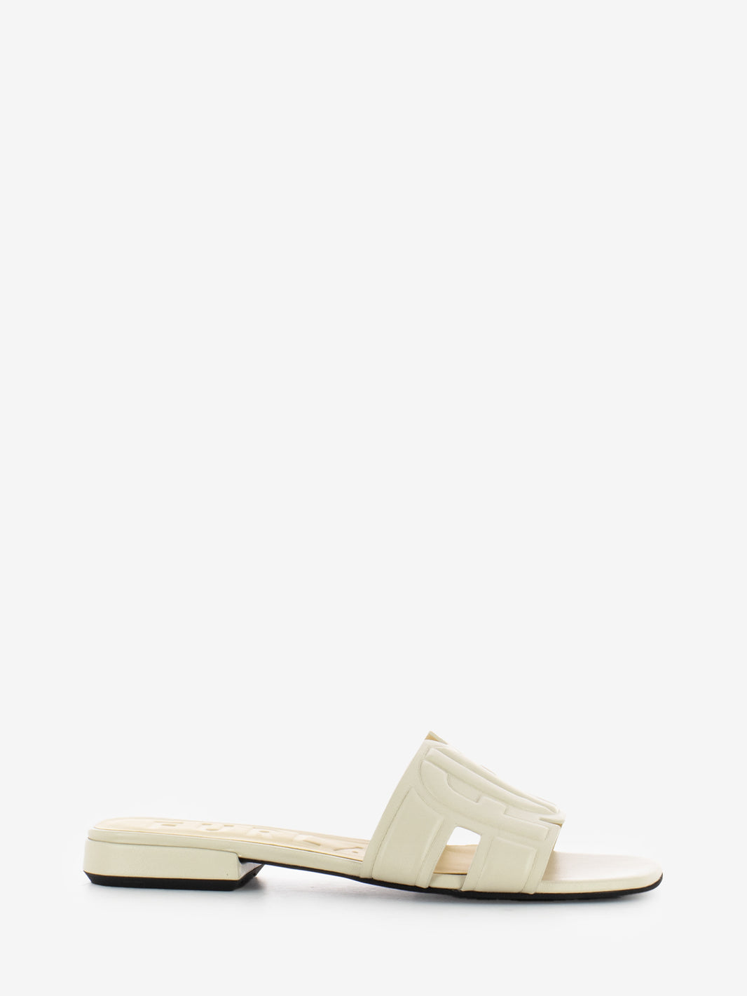 Summer mule nappa marshmallow