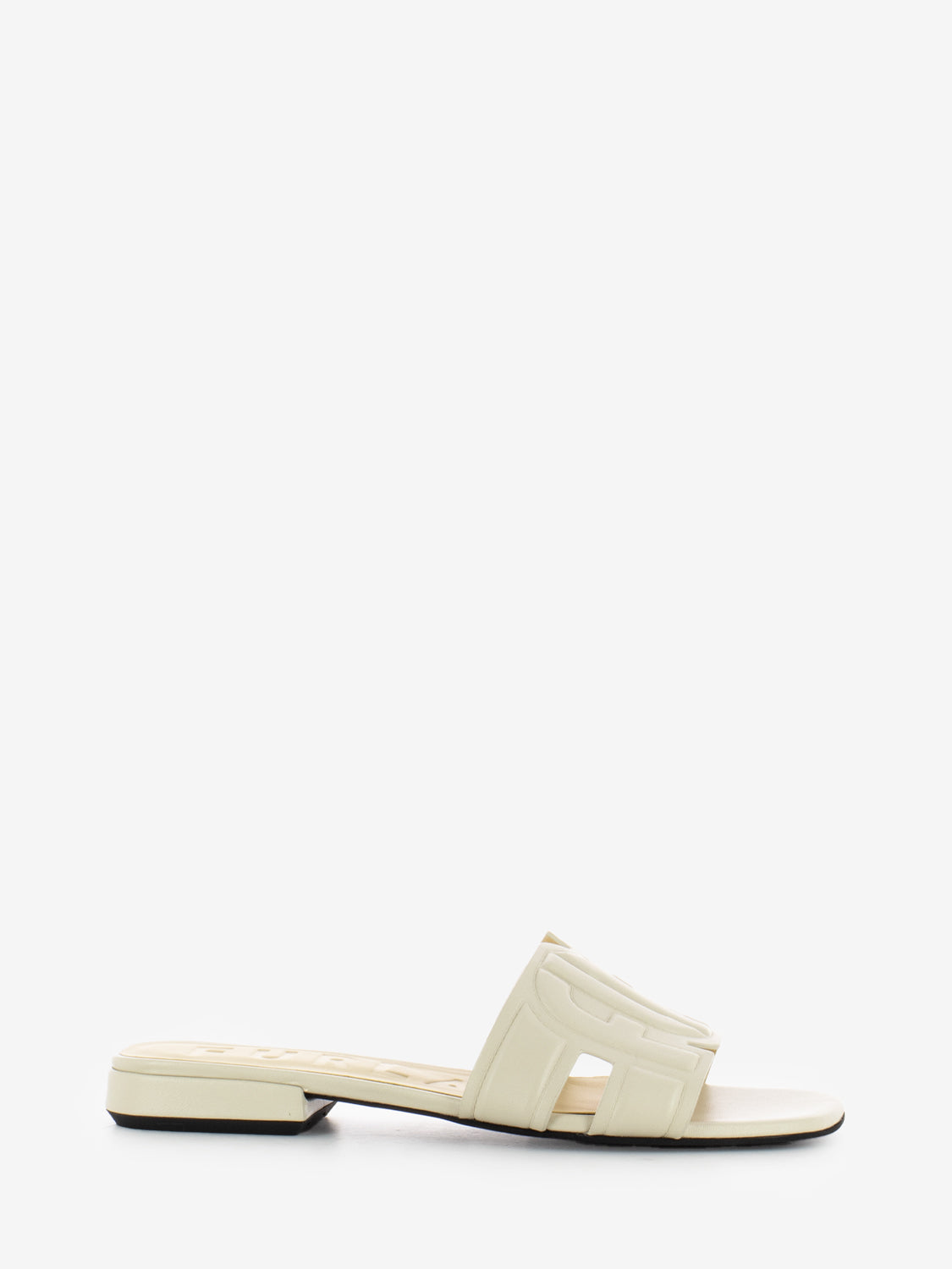 Summer mule nappa marshmallow