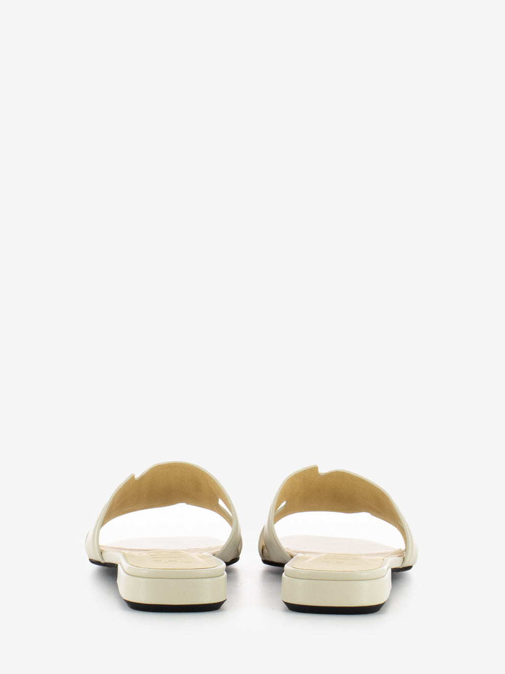 Summer mule nappa marshmallow