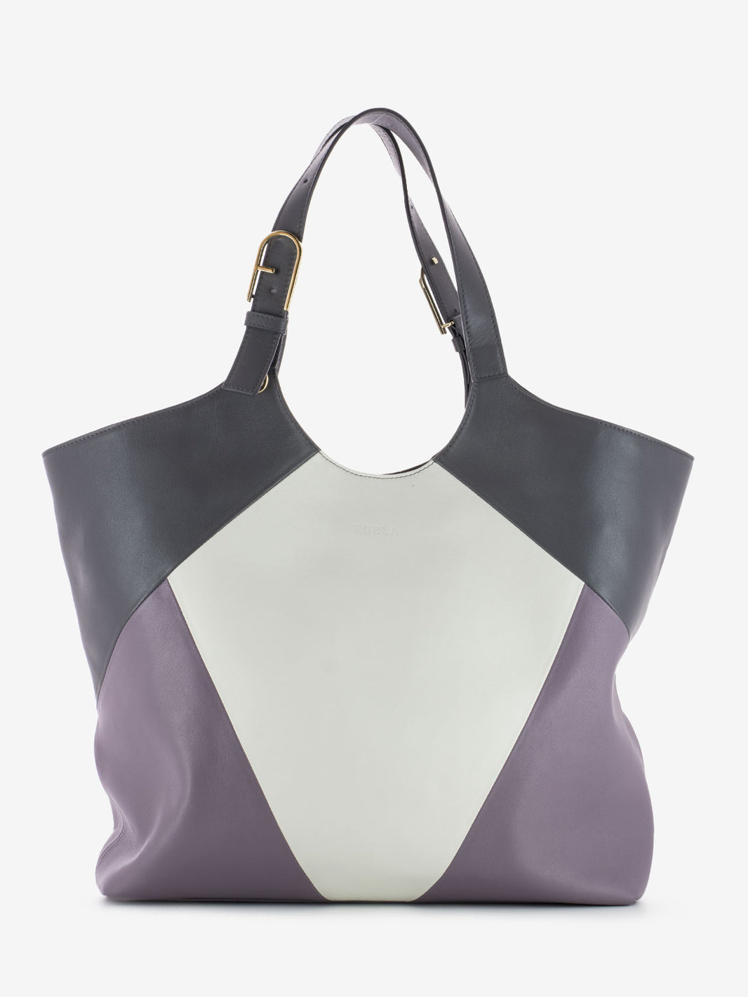 Flow XL tote bag marshmallow / aura / black