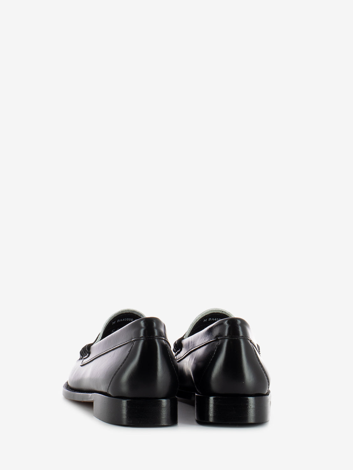 Weejun Penny Moccasins Black/White