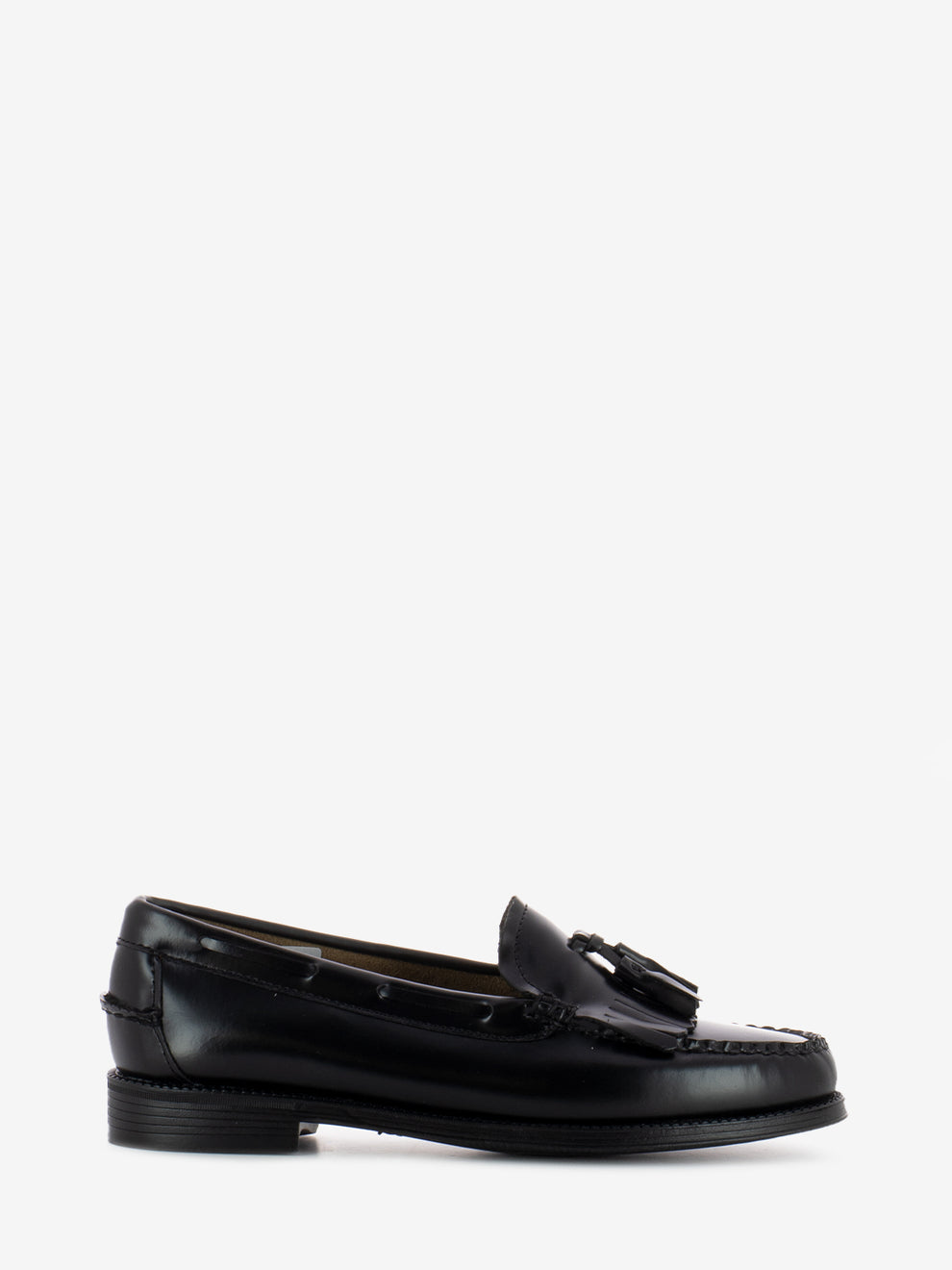 Weejuns Esther kiltie moccasins black