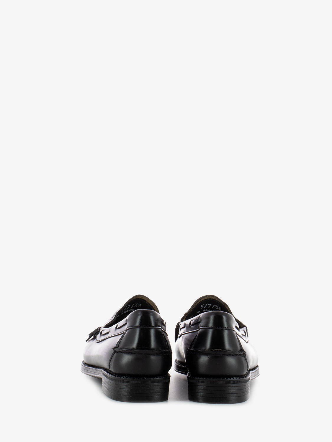 Weejuns Esther kiltie moccasins black