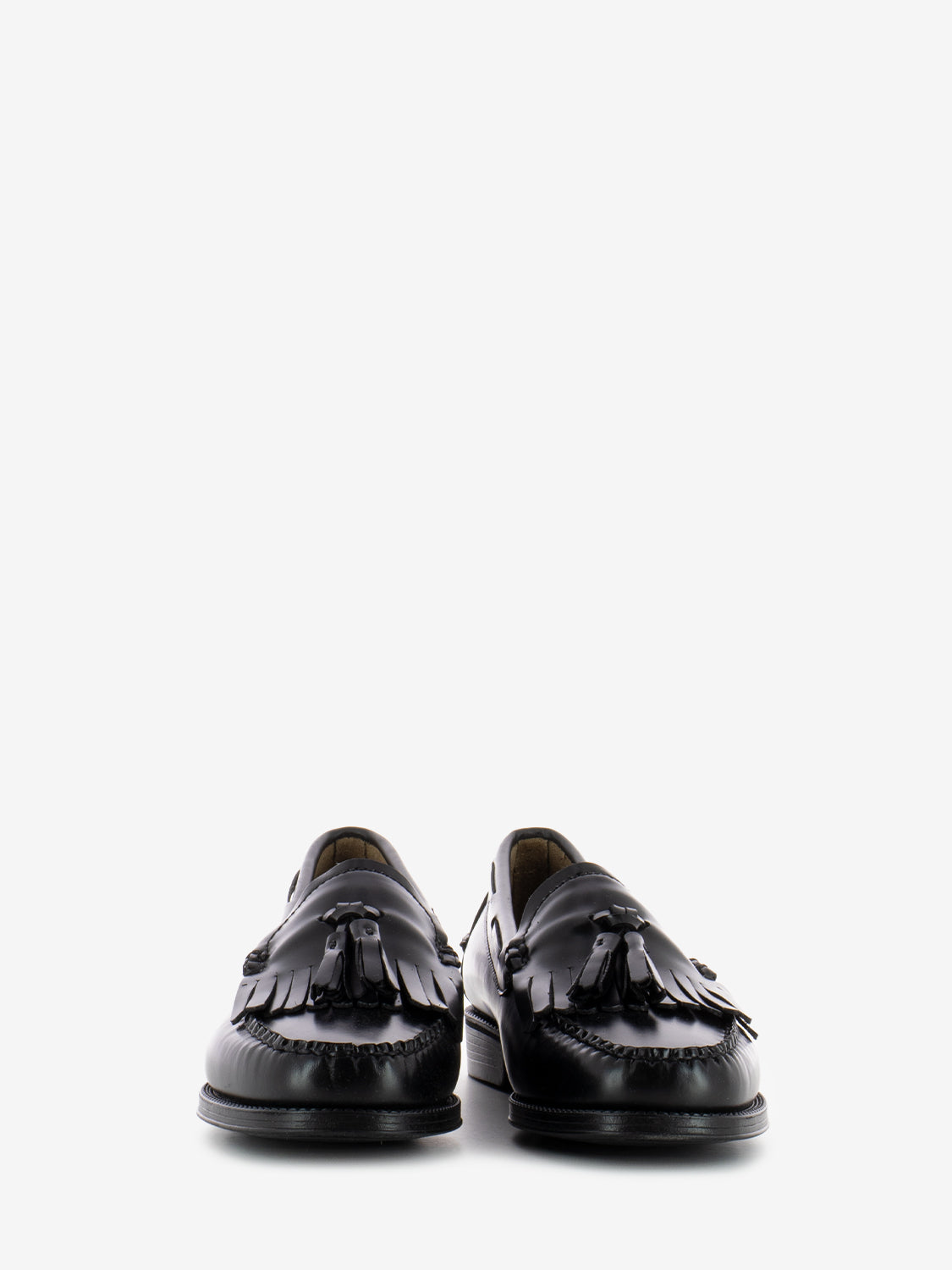 Weejuns Esther kiltie moccasins black