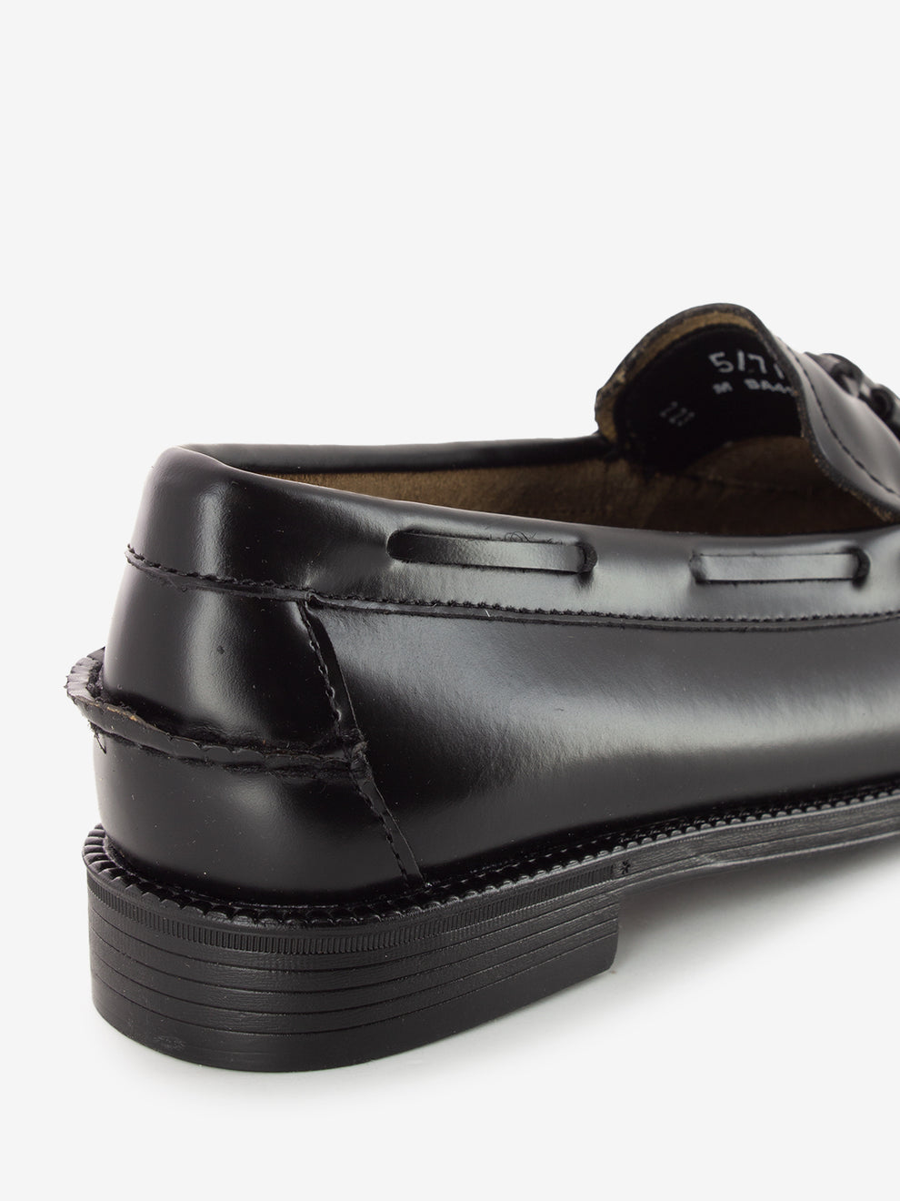 GH Bass CO Weejuns Esther kiltie moccasins black