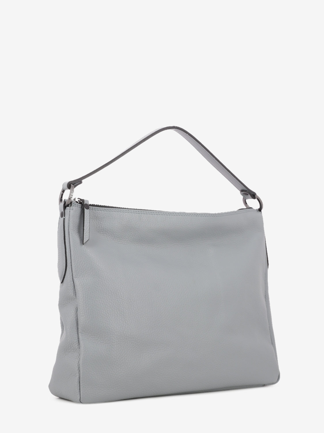 Borsa a spalla Calipso L in pelle martellata rugiada