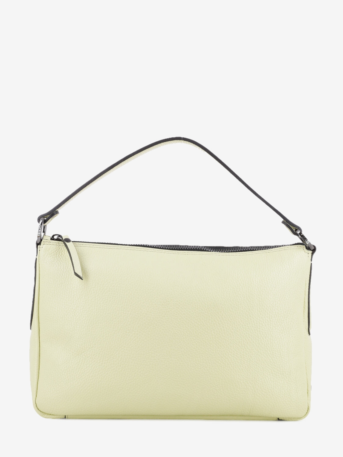 Borsa a spalla Calipso M in pelle martellata lino
