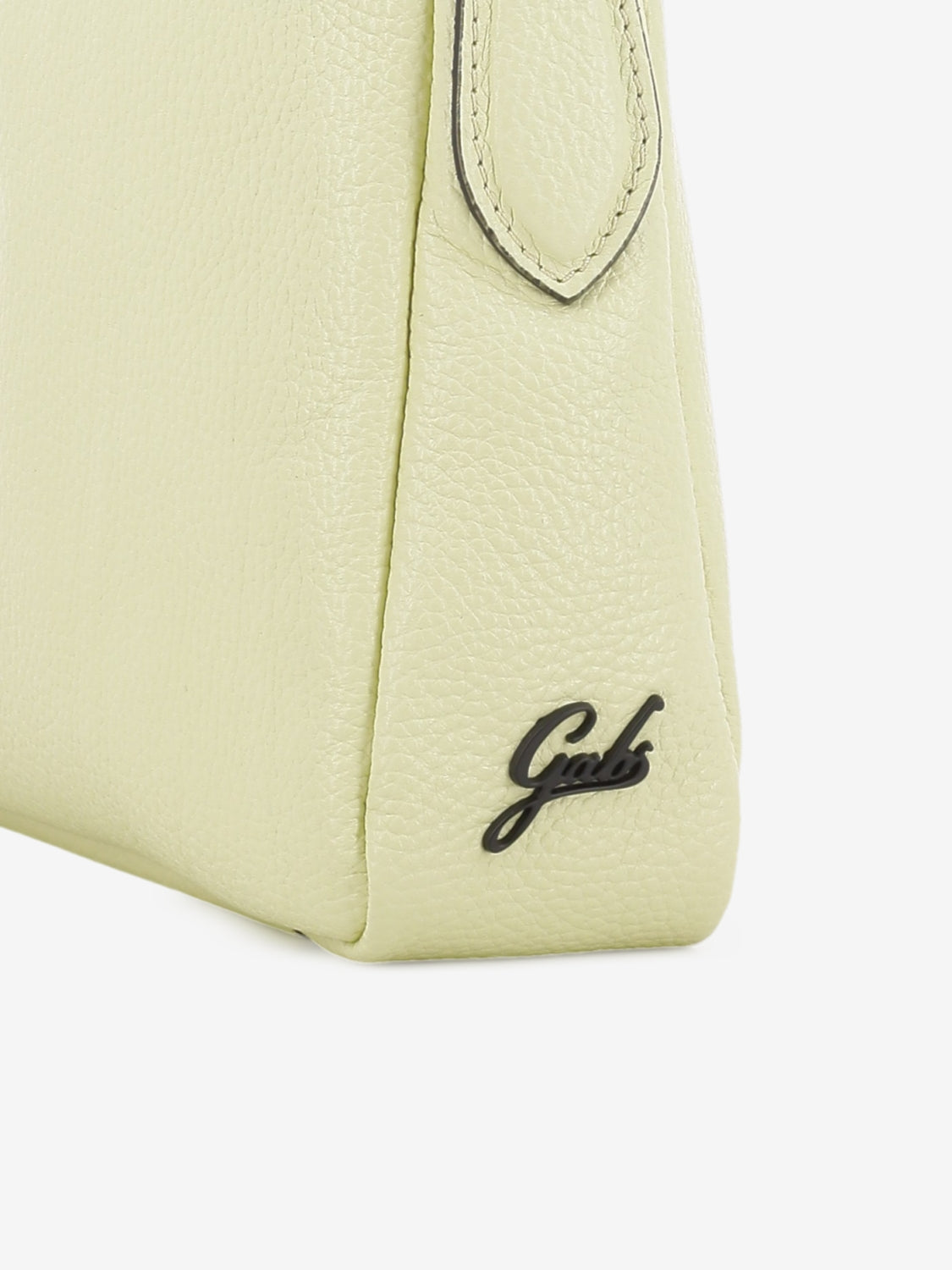 Borsa a spalla Calipso M in pelle martellata lino
