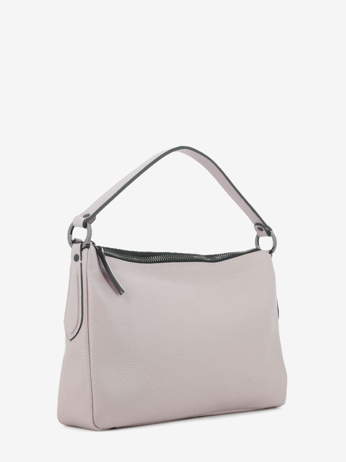 Borsa a spalla Calipso M in pelle martellata provenza
