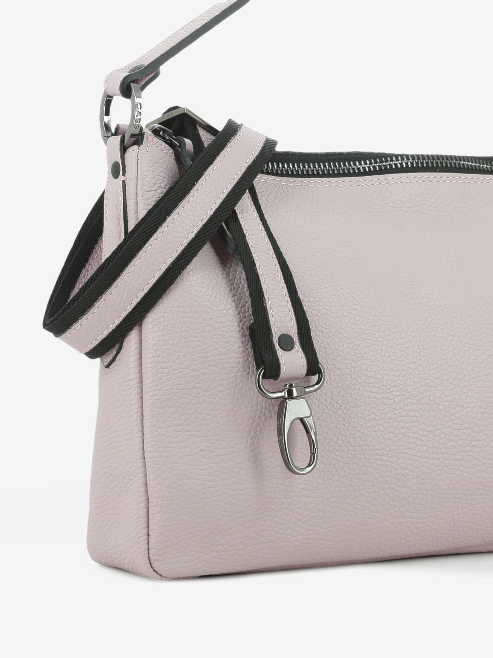 Borsa a spalla Calipso M in pelle martellata provenza