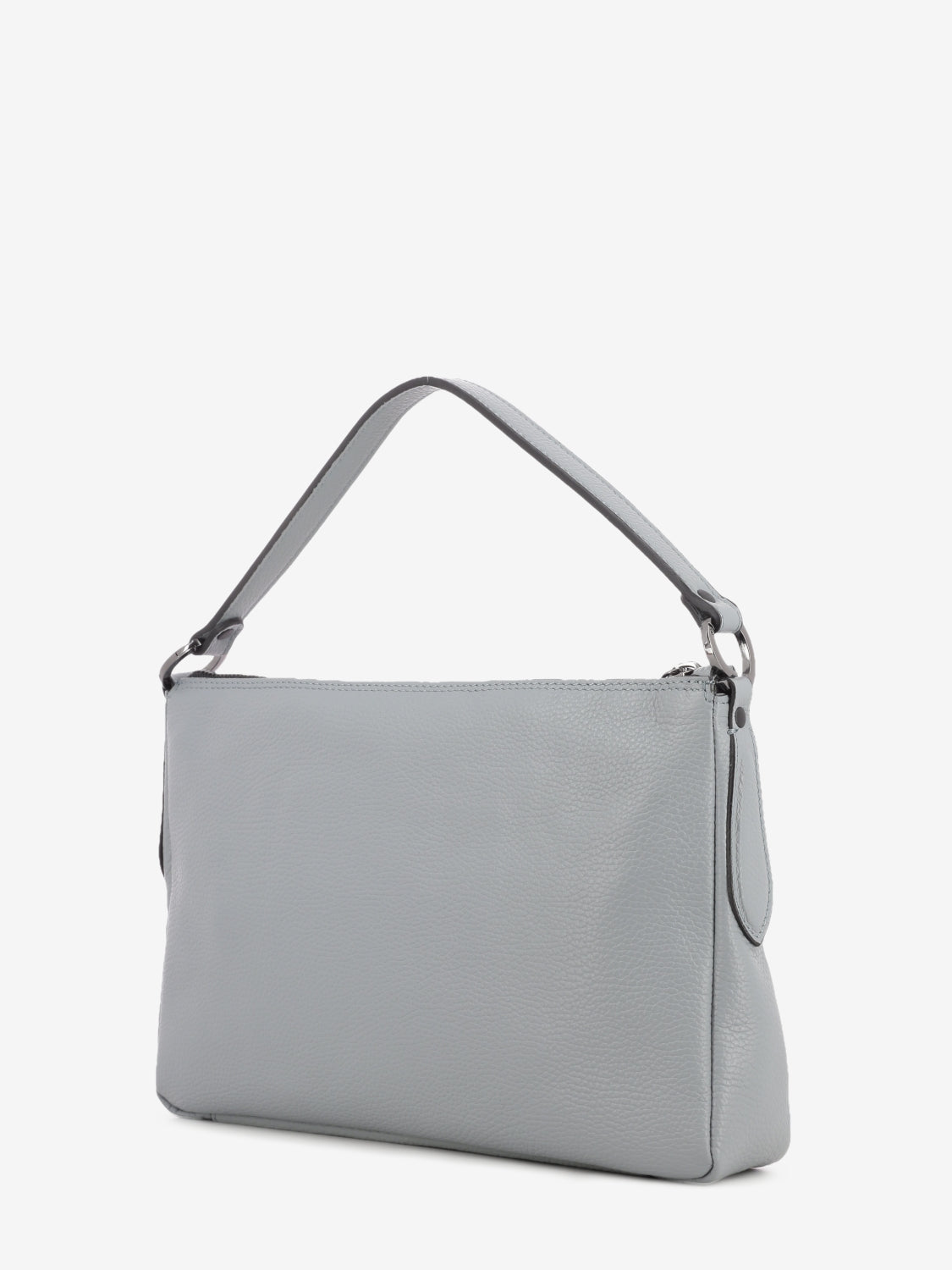 Borsa a spalla Calipso M in pelle martellata rugiada