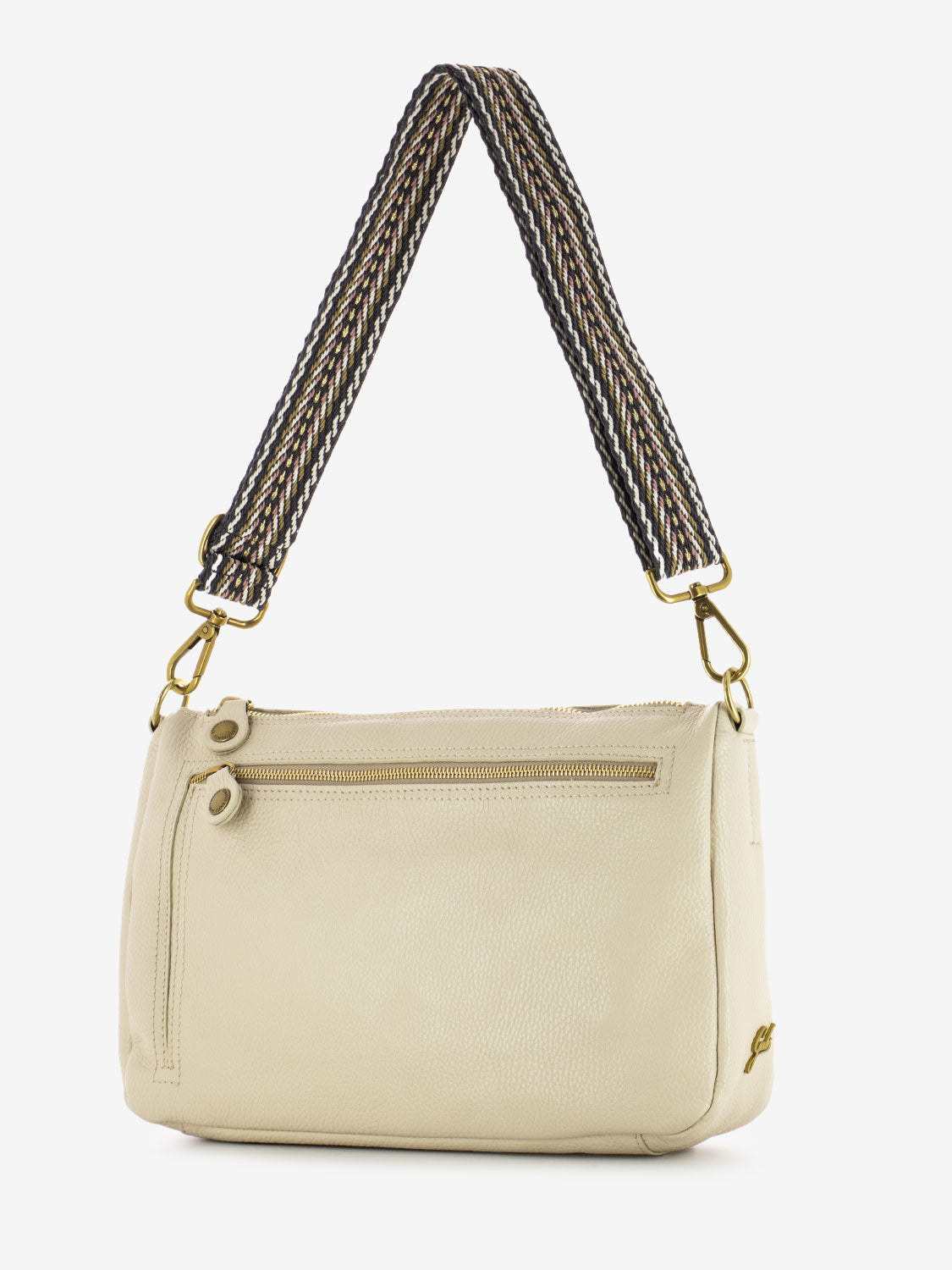 Borsa a spalla Lolly M ecrù