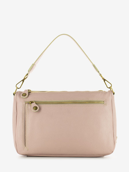 Borsa a spalla Lolly M pink gold