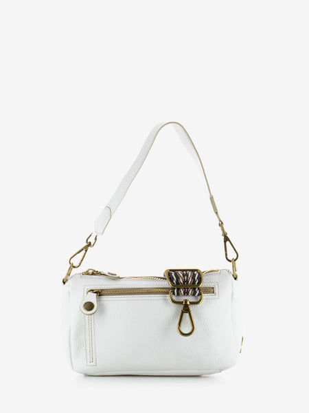 Borsa a spalla Lolly S white