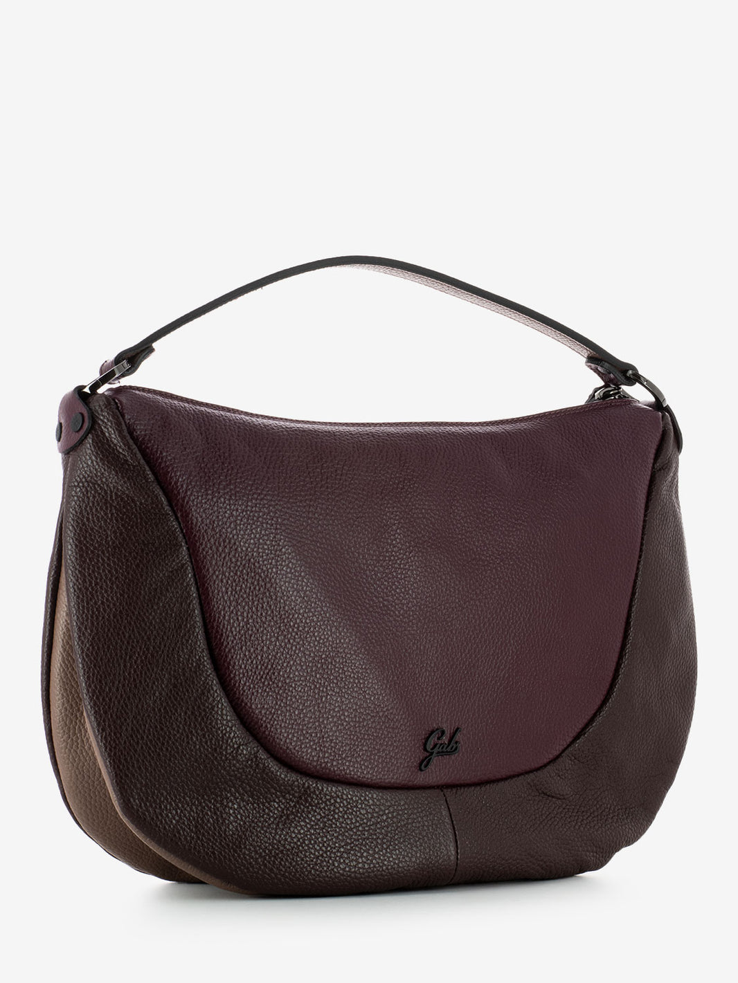 Borsa a spalla Marty L bull black chianti / burgundy / balsamic