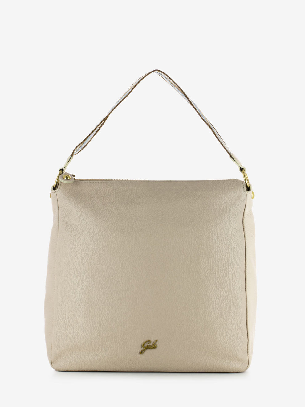 Genevieve shell shoulder bull bag
