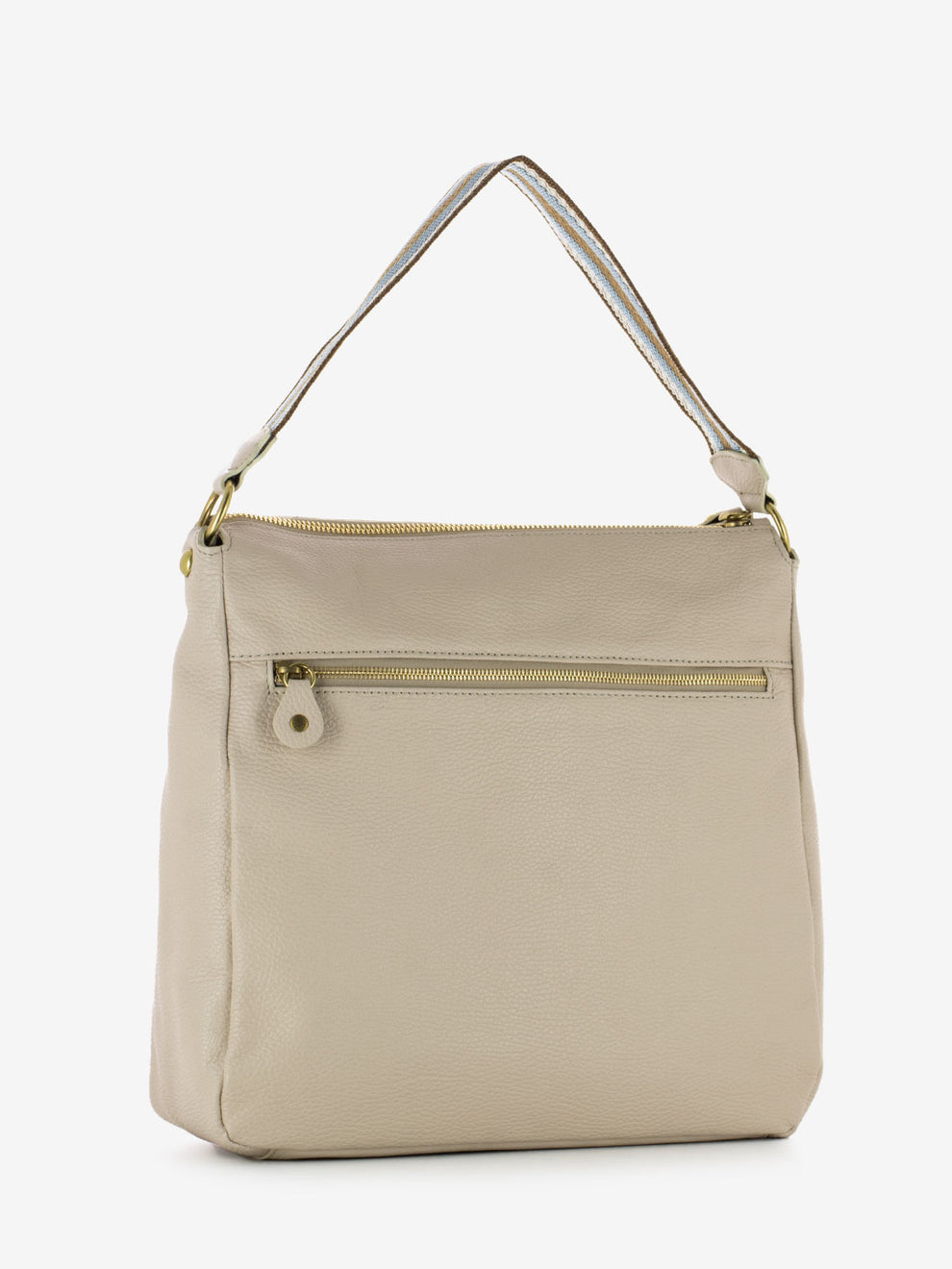 Genevieve shell shoulder bull bag