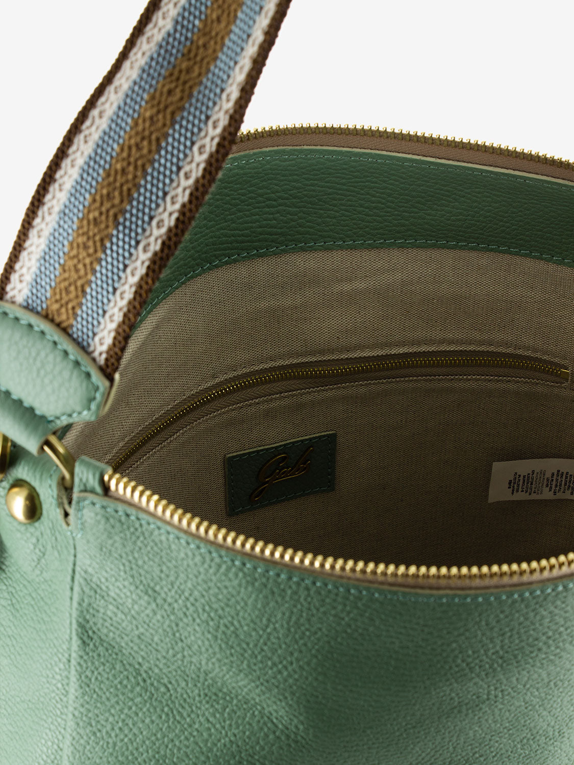 Bull Shoulder Bag Genevieve L Tea Green 