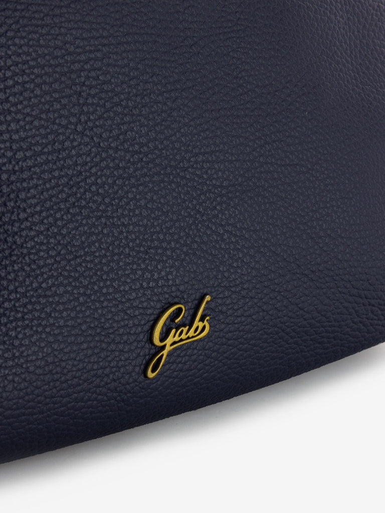 GABS - Borsa Clelia M - bull tasca mezza sfera gold inchiostro