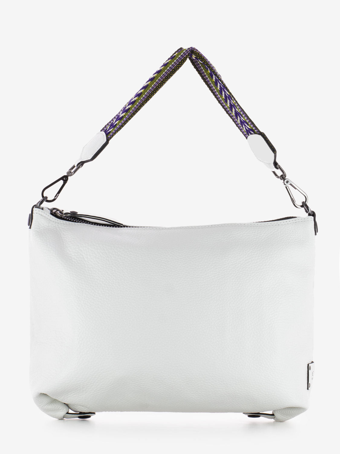 Filippa bag with white fabric handle