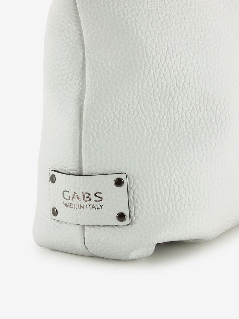 GABS - Borsa Filippa manico in tessuto bianco