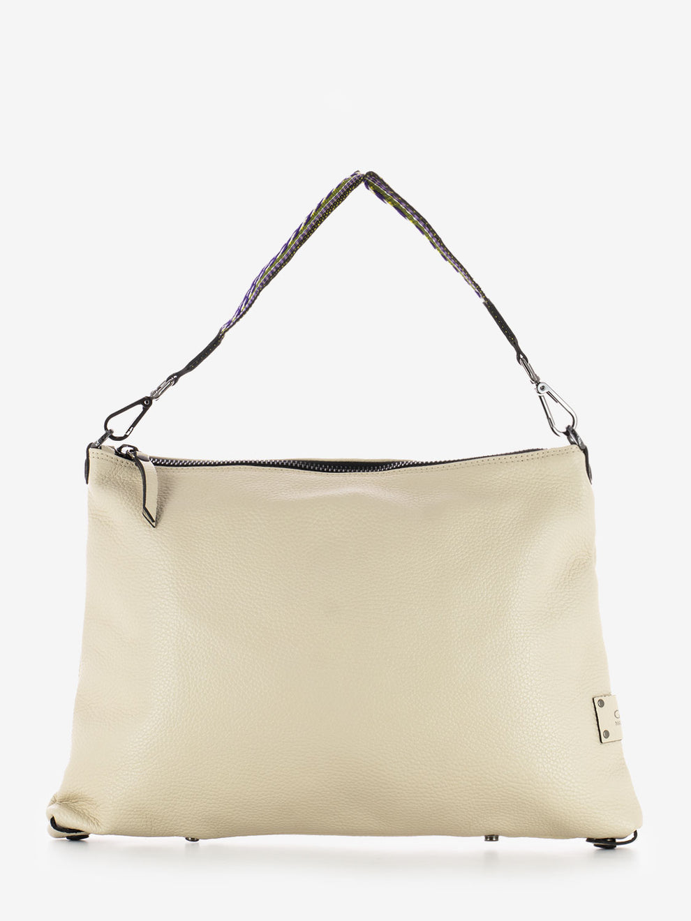 Filippa bag with ecru fabric handle