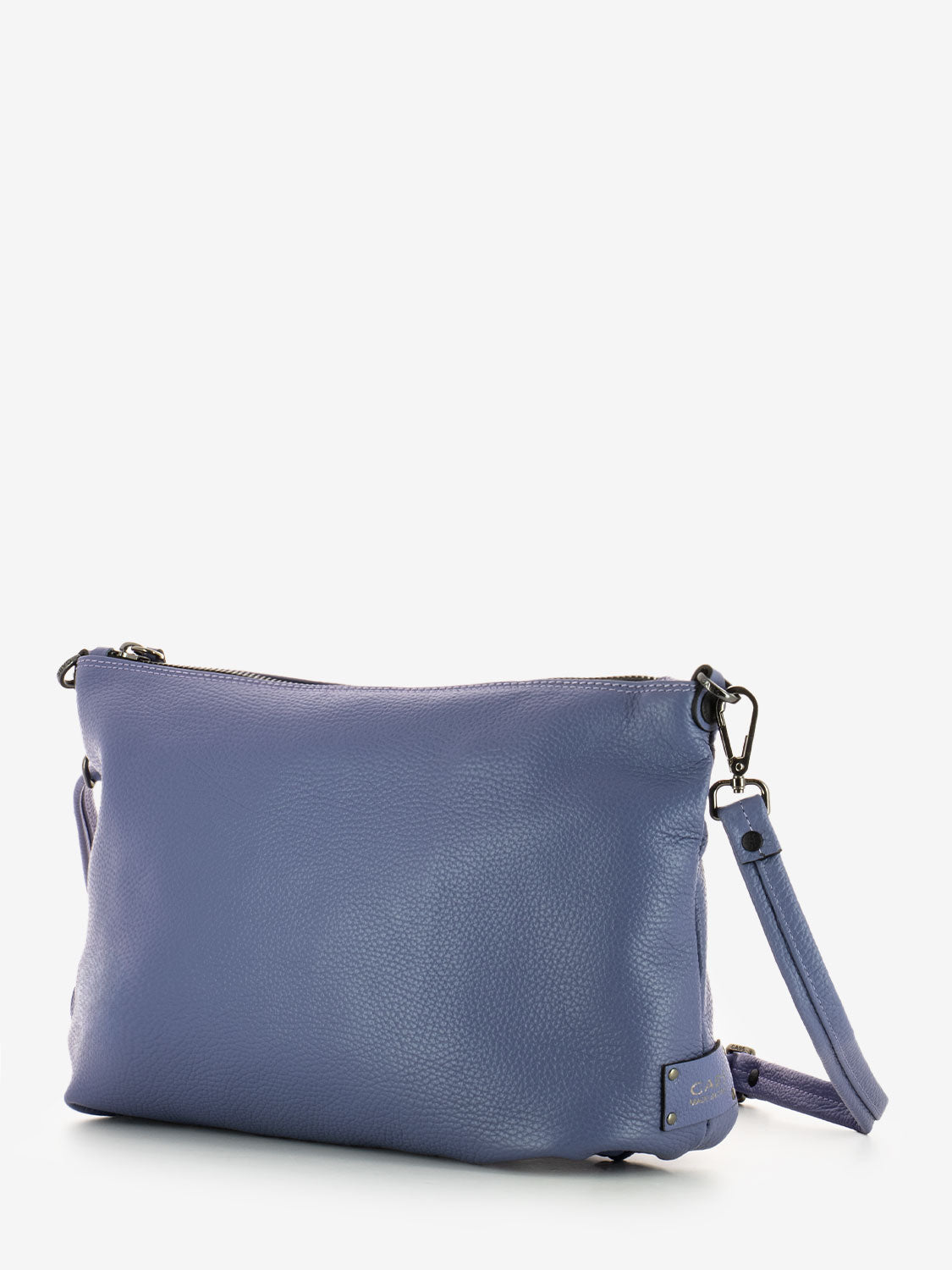 Borsa Filippa manico in tessuto fiordaliso