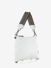 GABS - Borsa Filippa S manico in tessuto bianco