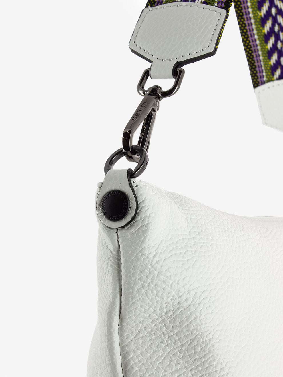Filippa S bag with white fabric handle