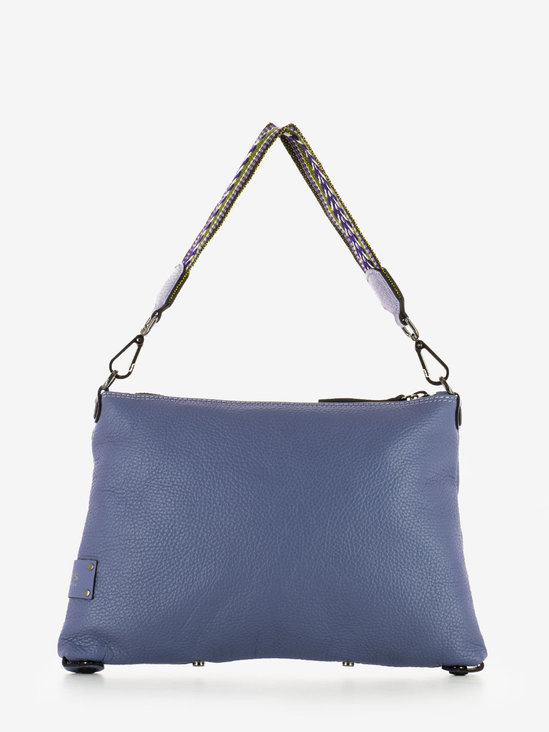 Filippa S bag with cornflower fabric handle