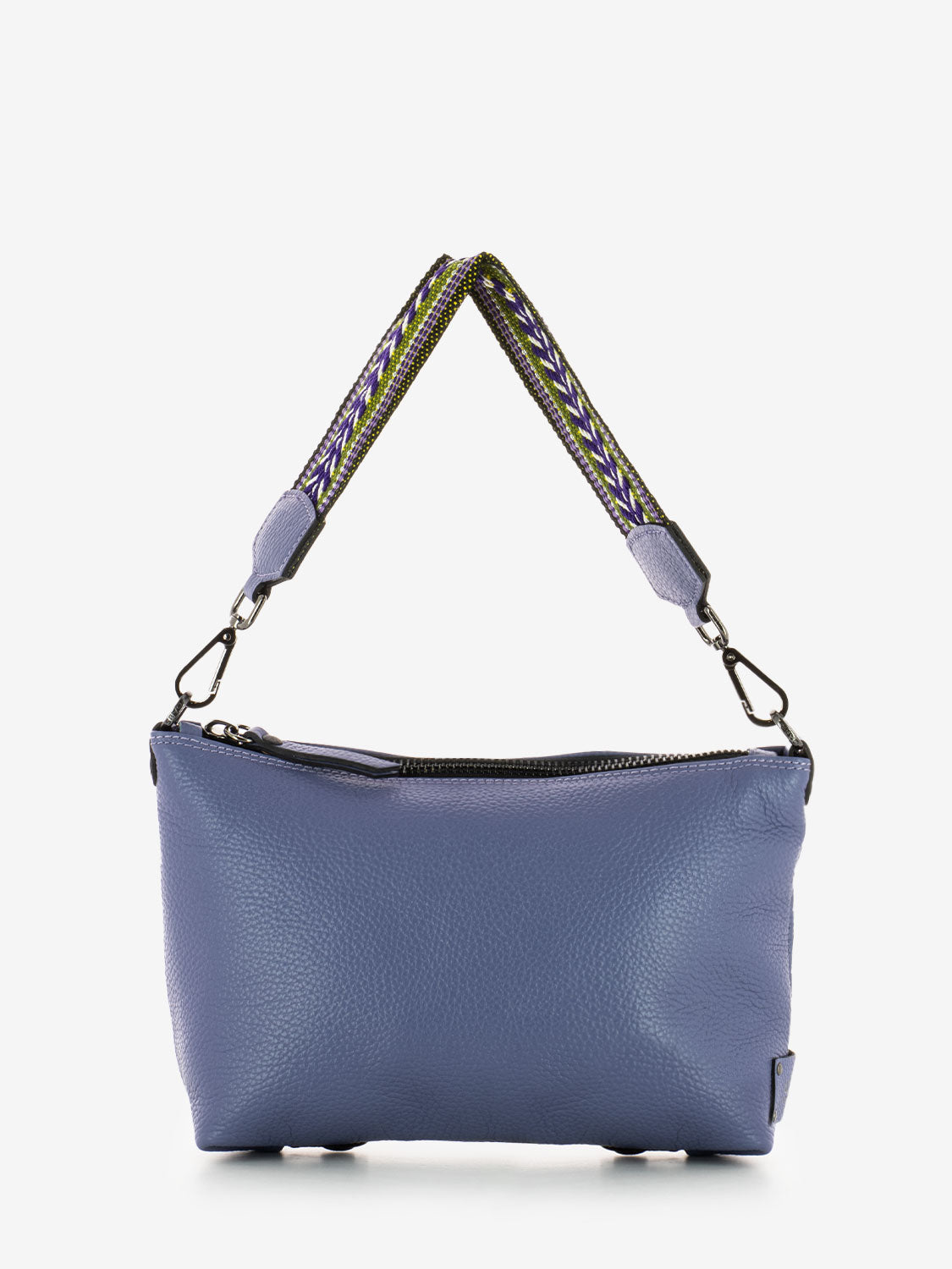 Filippa S bag with cornflower fabric handle