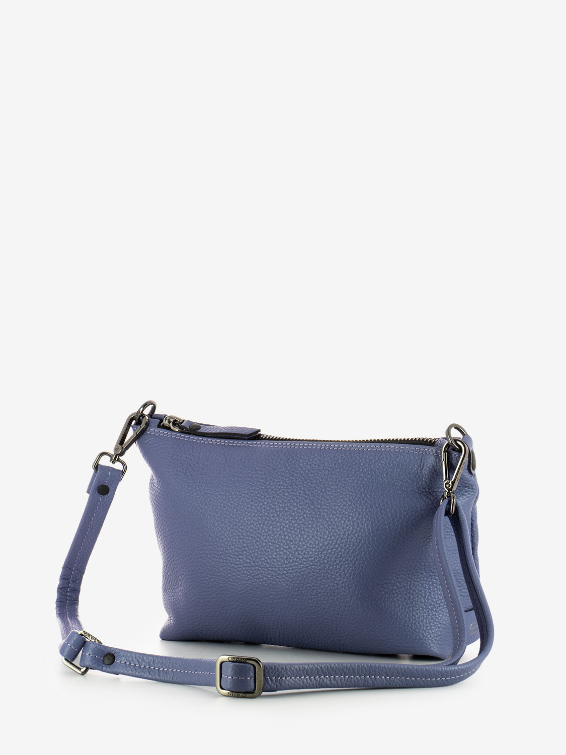 Filippa S bag with cornflower fabric handle