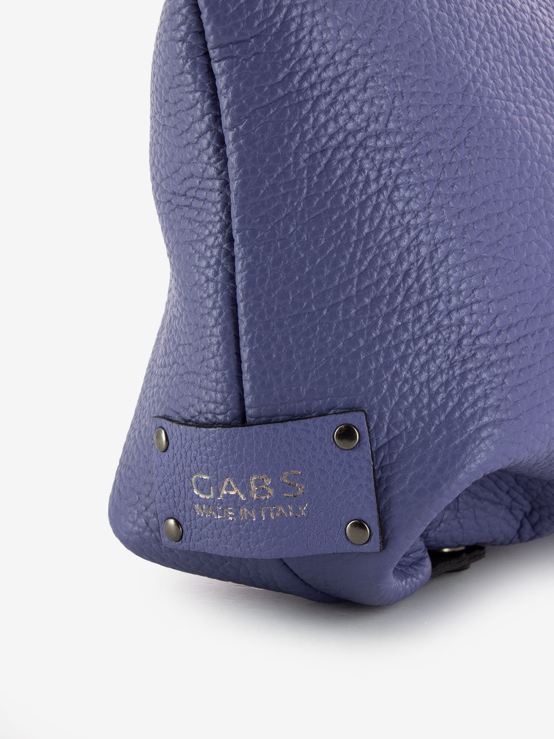 Filippa S bag with cornflower fabric handle