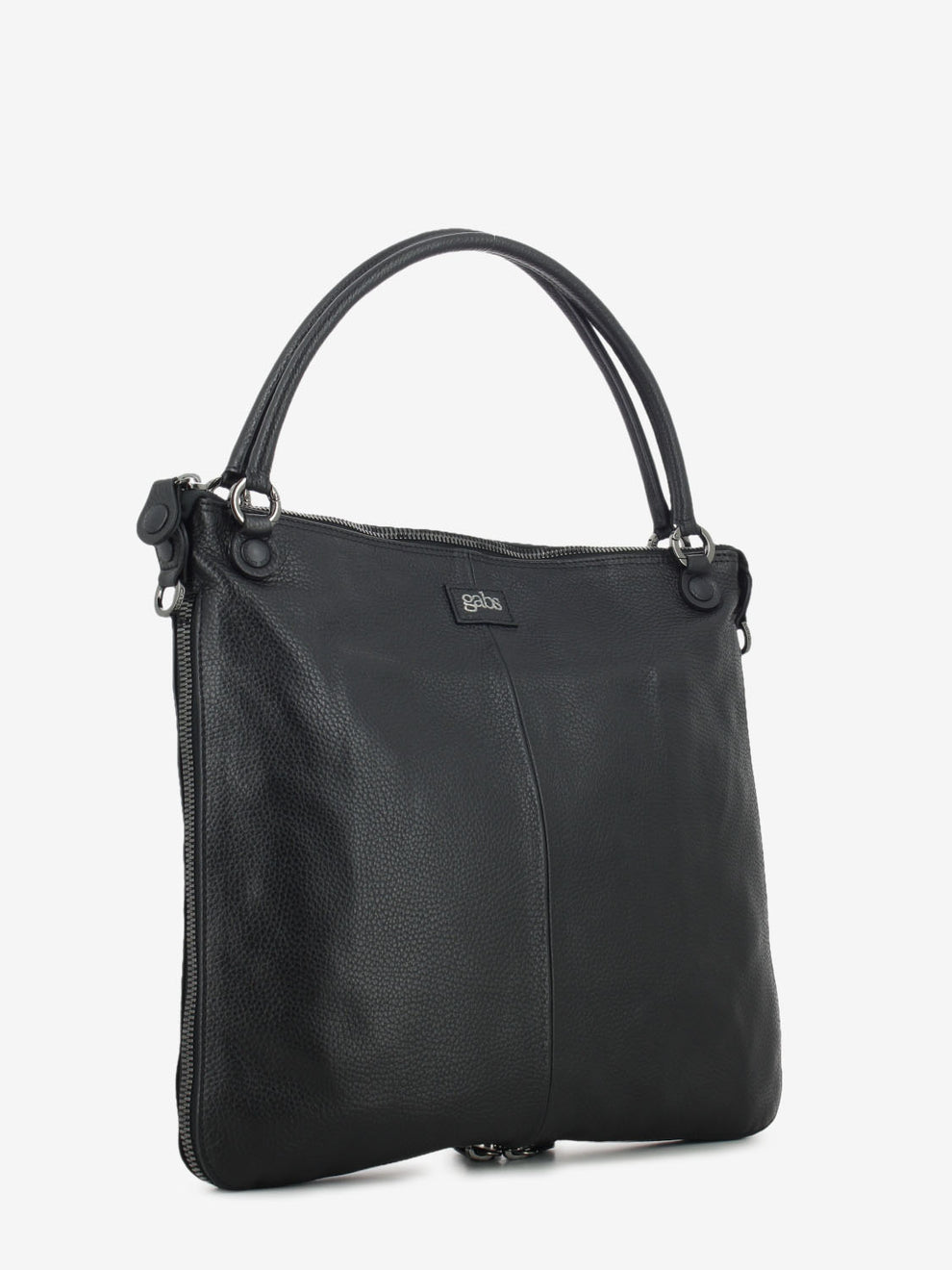 Borsa G14 L Edgy in pelle / vela nera