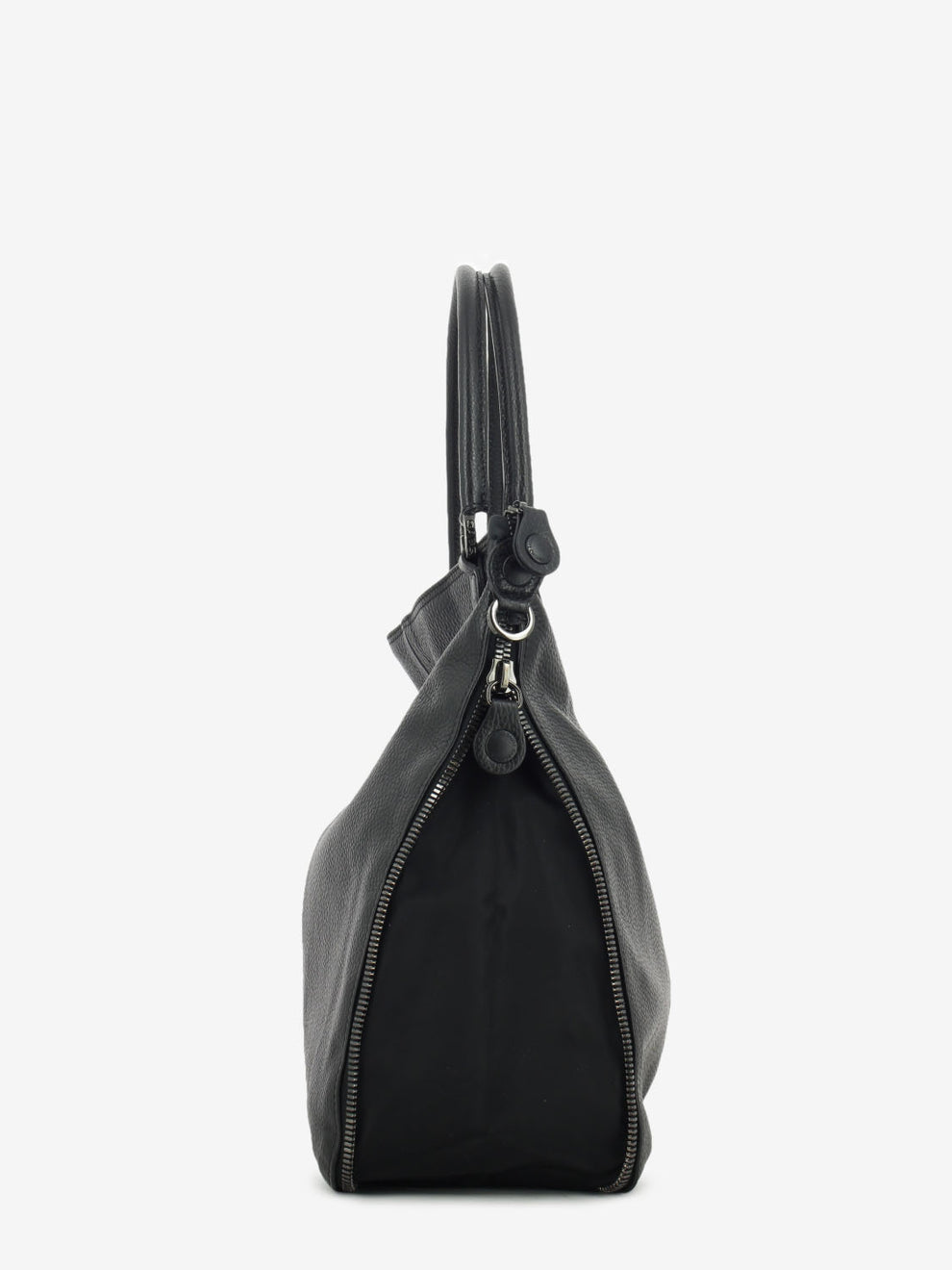 Borsa G14 L Edgy in pelle / vela nera