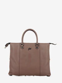 Borsa G3 M in pelle martellata balsamico