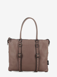 Borsa G3 M in pelle martellata balsamico