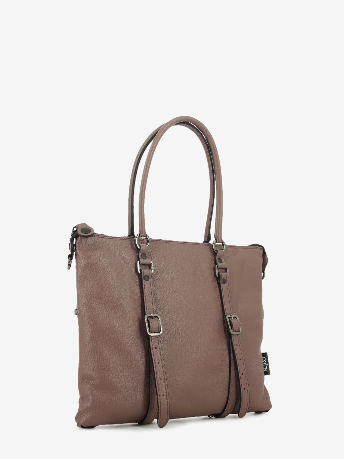 Borsa G3 M in pelle martellata balsamico