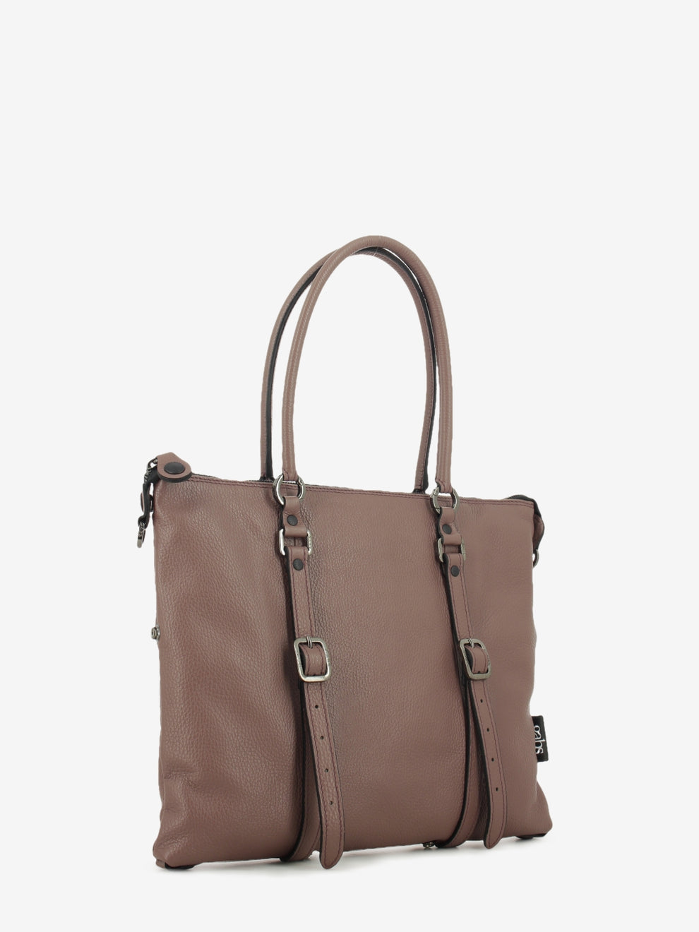 Borsa G3 M in pelle martellata balsamico