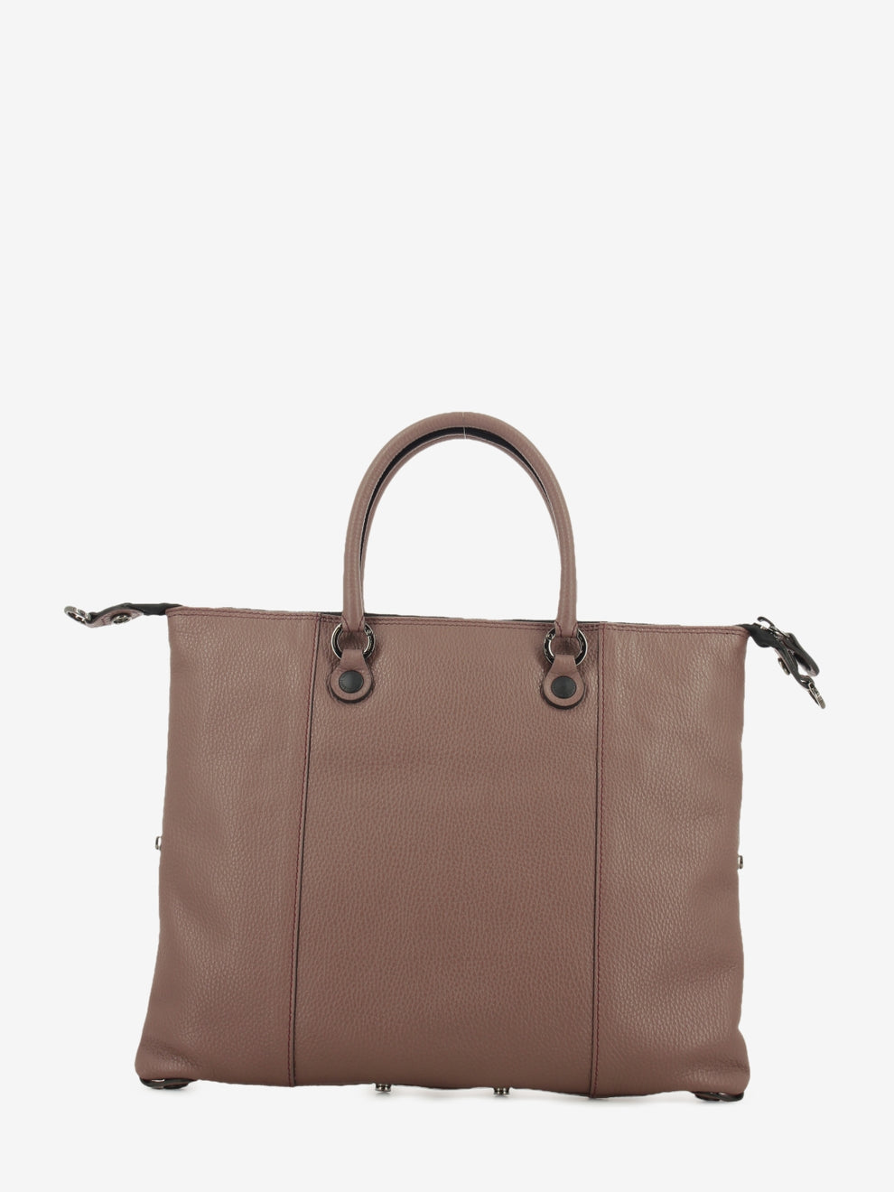 Borsa G3 M in pelle martellata balsamico