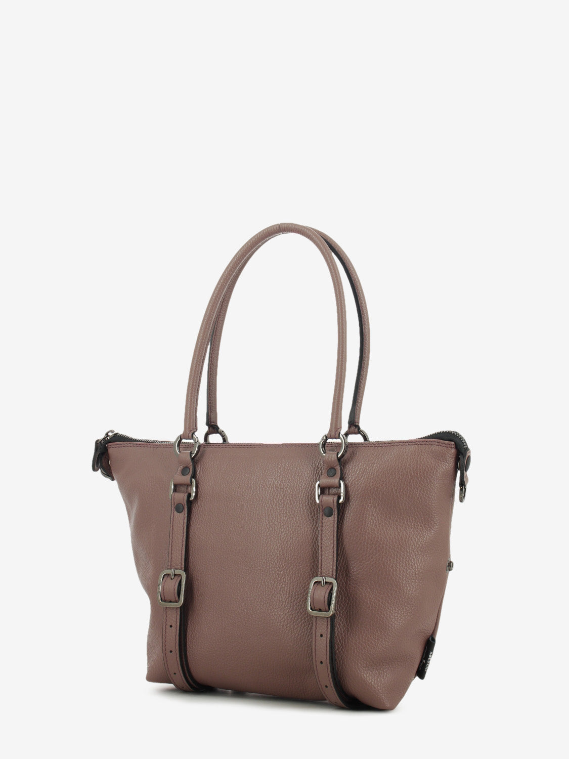 Borsa G3 M in pelle martellata balsamico