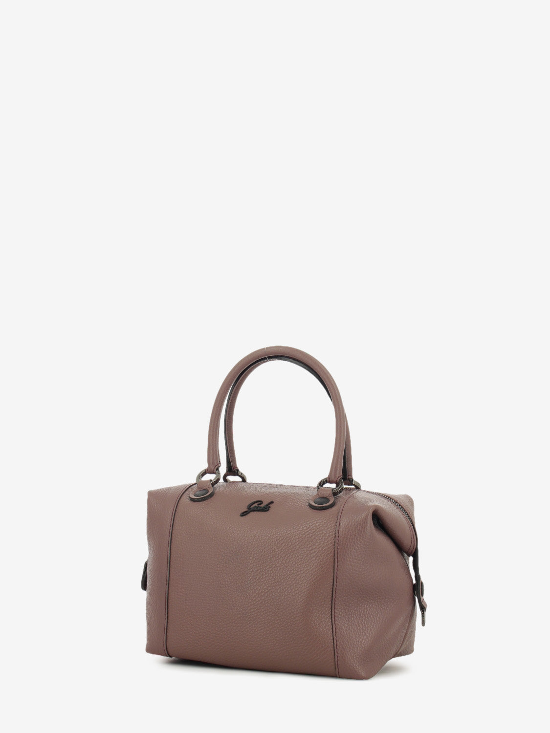 Borsa G3 M in pelle martellata balsamico