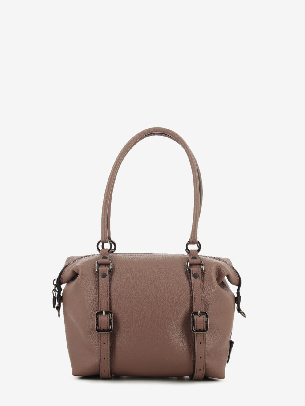 Borsa G3 M in pelle martellata balsamico