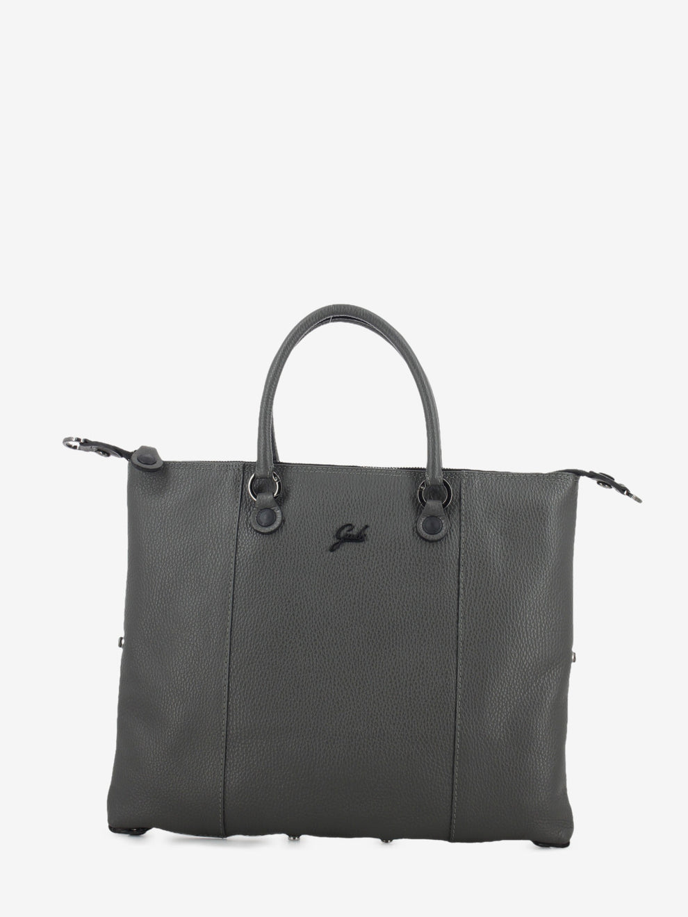 Borsa G3 M in pelle martellata lava
