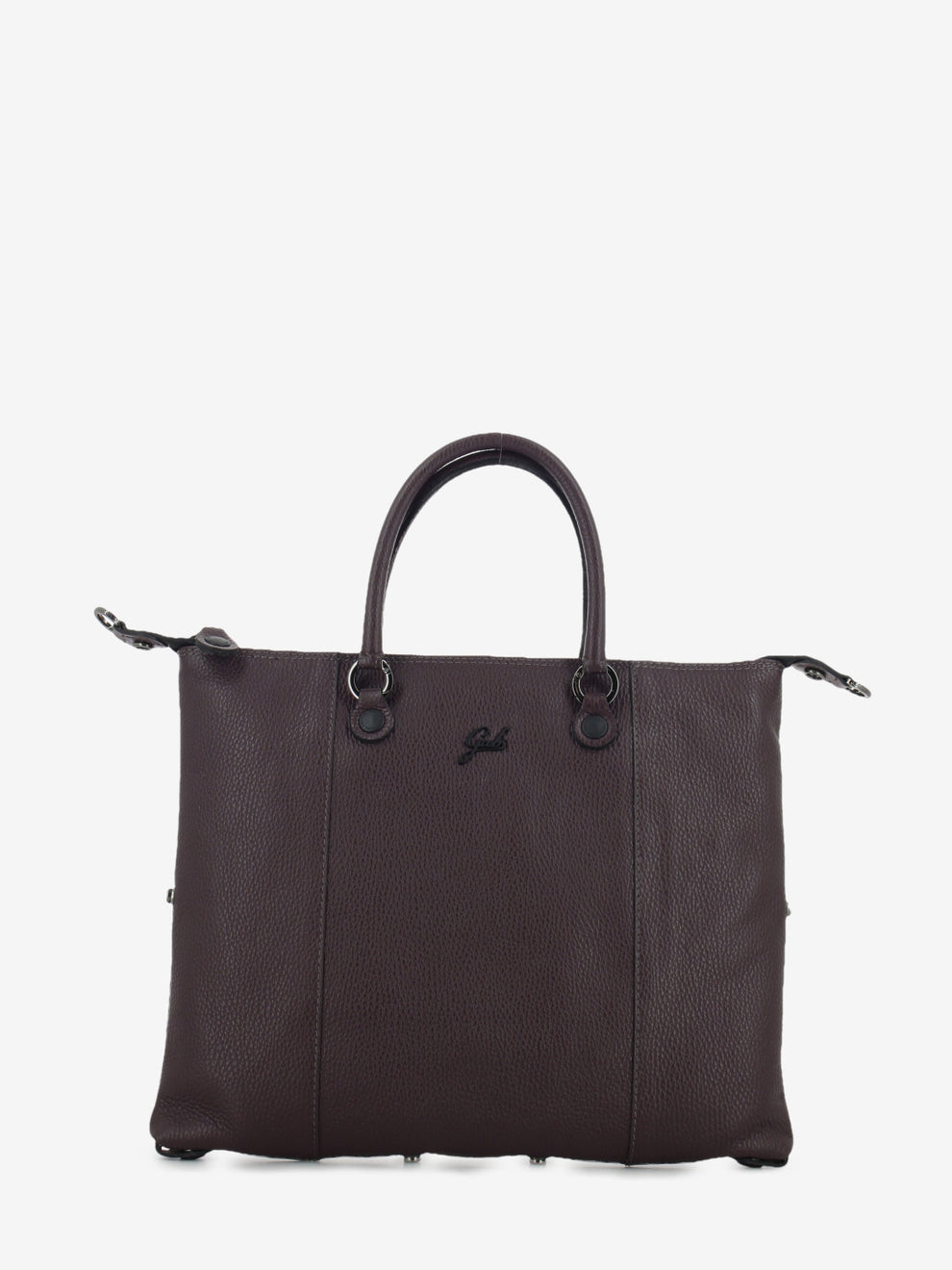 G3 M bag in mocha pebbled leather