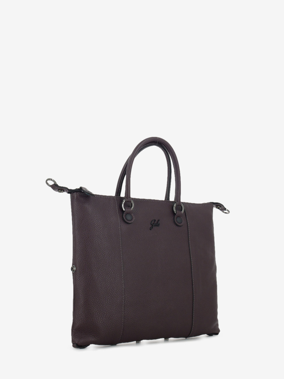 G3 M bag in mocha pebbled leather